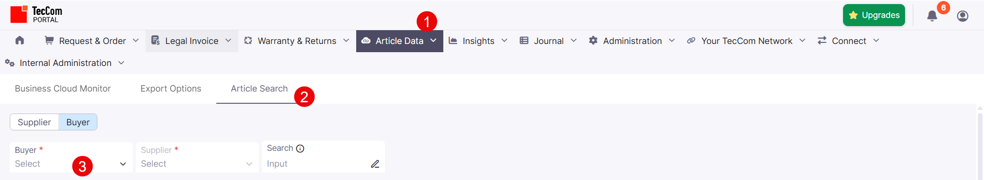 Teccom Client Buyer – TecCom Business Cloud Article Search Data | TecCom Wiki